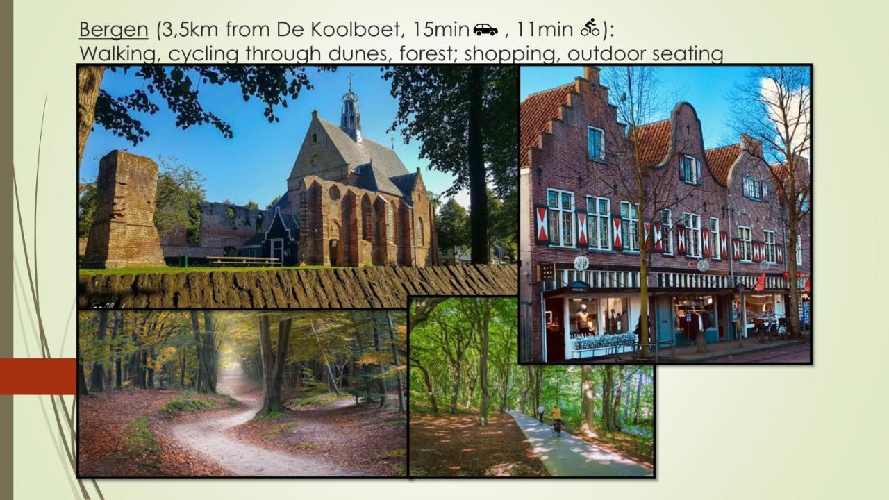 Vakantiewoning De Koolboet Koedijk Eksteriør billede